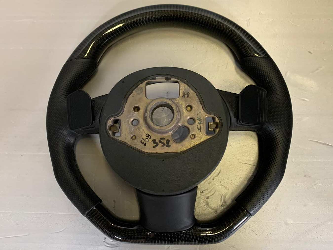Audi A5 8T (2012–2015) Steering Wheel with Paddle Shifters Carbon Leather
